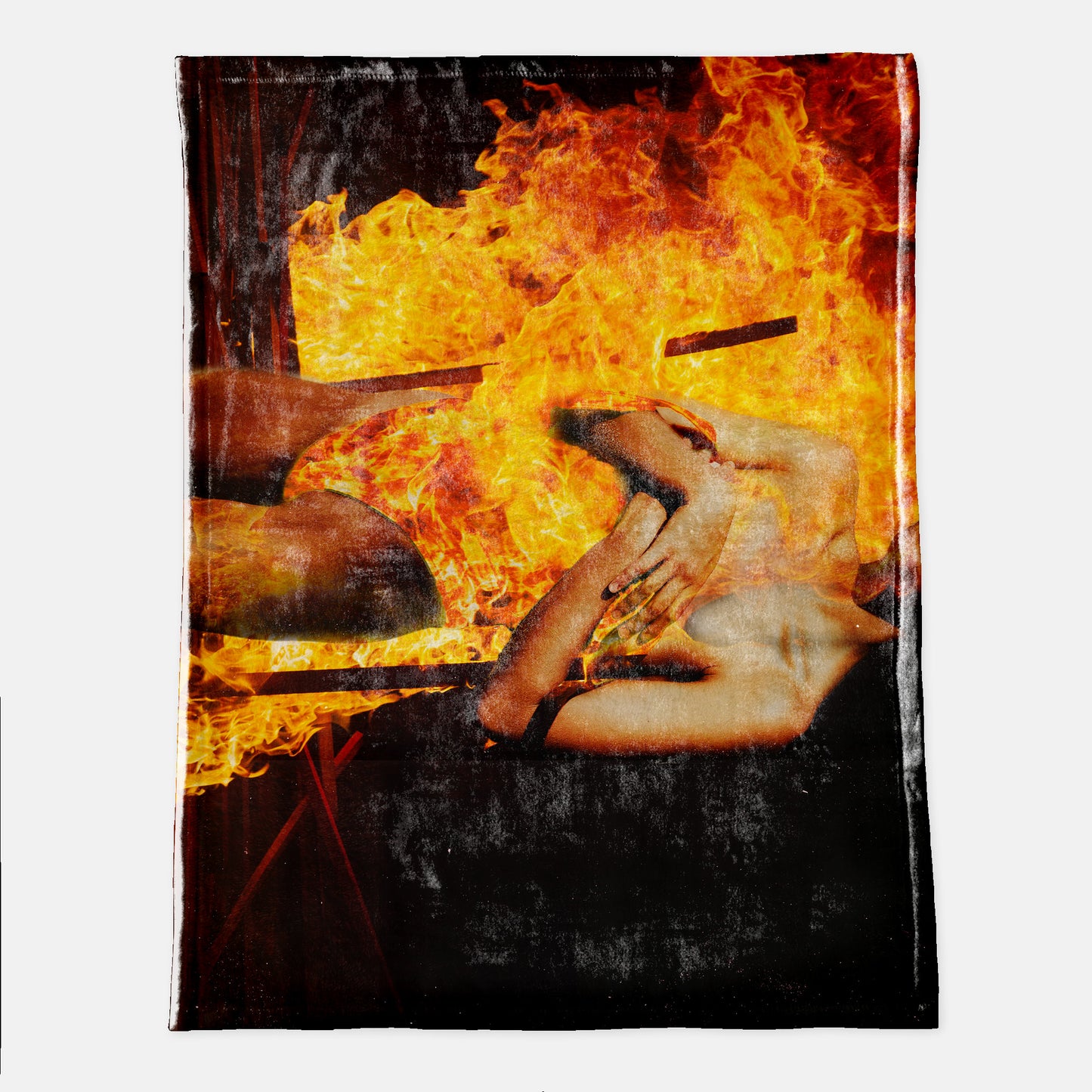 Let It Burn Minky Blanket - 60" x 80"