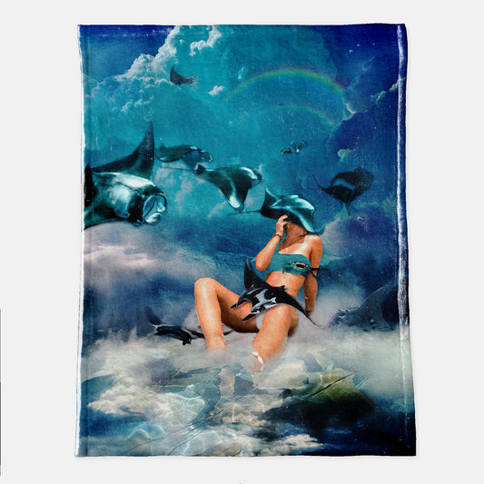 Manta Playground Minky Blanket - 60" x 80"